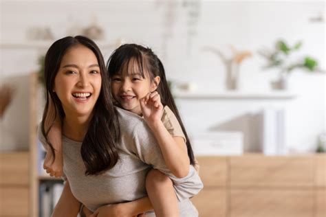 Asian Mother And Daughter Home stock videos and footage